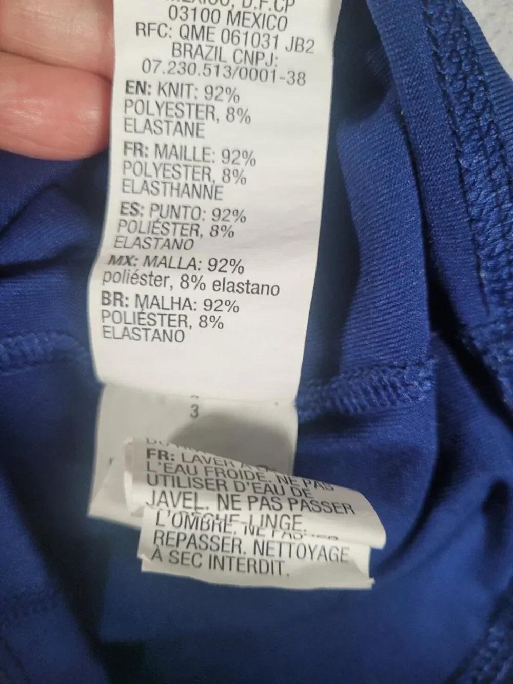 ROXY Girls Mid Sleeve Rashguard Top Size 5 Blue Whole Hearted